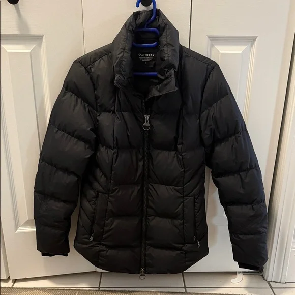 Athleta Charcoal Quilted Jacket - Picture 1 of 4